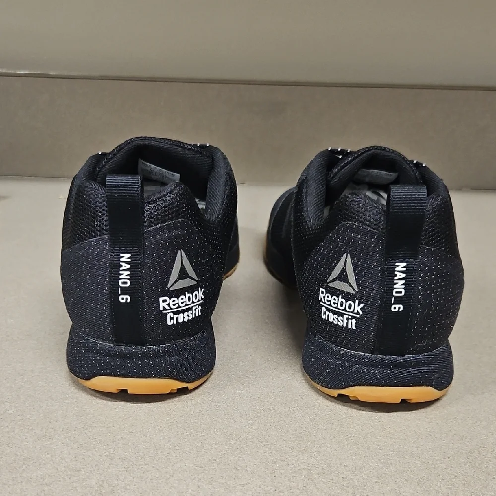 Reebok Crossfit Nano 6.0 Black and Gum CrossFit Training Sneakers - Picture 4 of 11